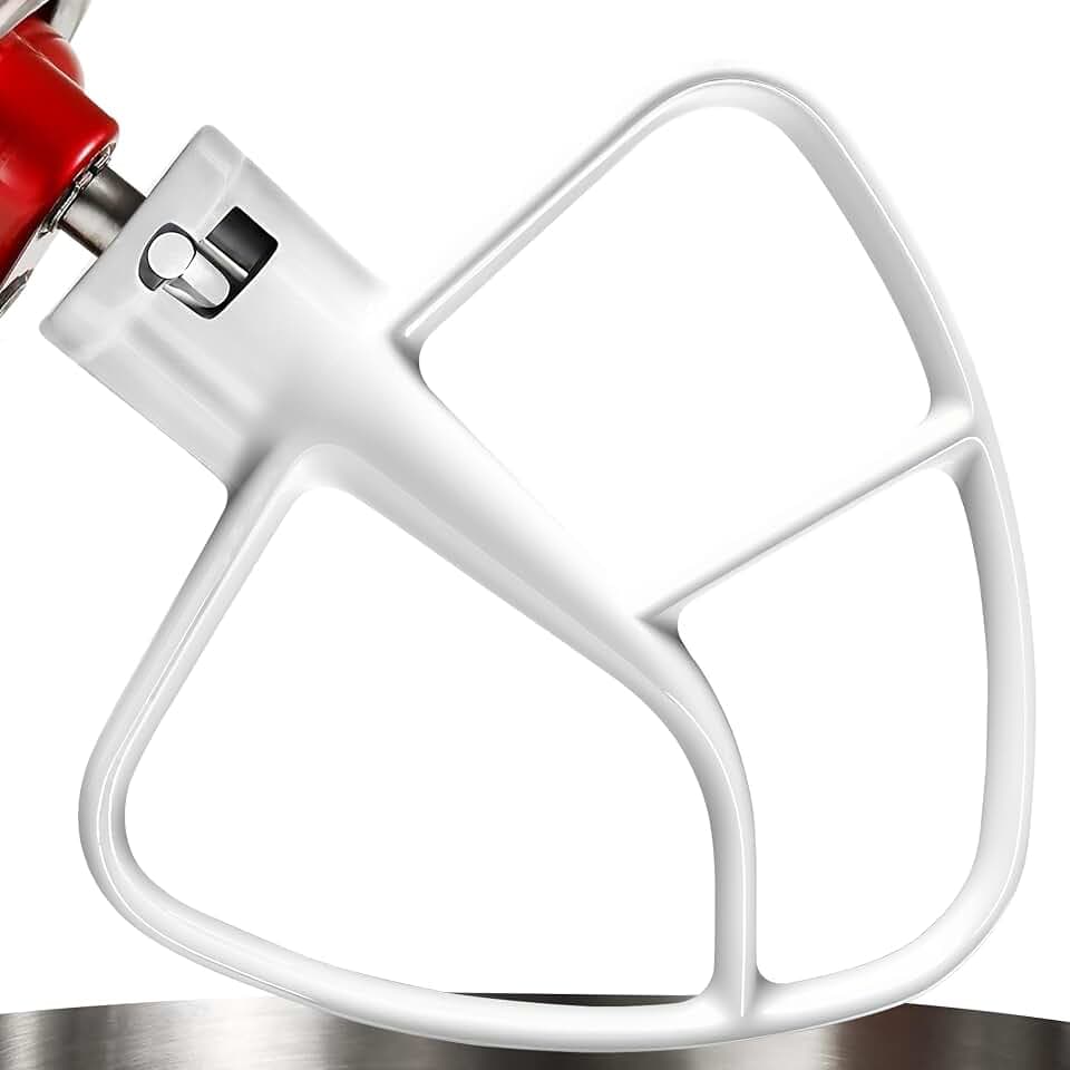 Coated Flat Beater Replacement for KitchenAid 4.5-5Qt Tilt-Head Stand Mixer