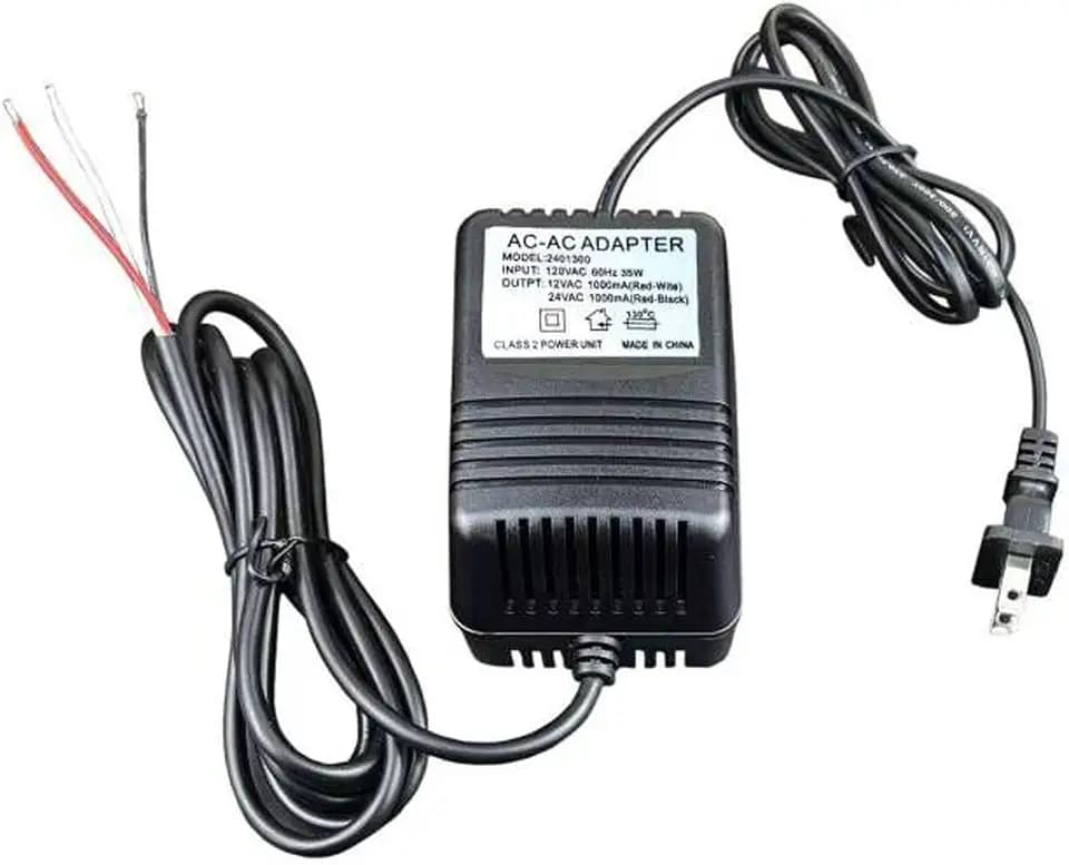 AC24V,12V 3-Wire Output -IndoorLawn Sprinkler Controller Power Adapter， for Hunter Irritrol Rain Dial Bird ESP4MIXFMR ESP4Mi ESP4MEi Lawn Sprinkler Controllerpower