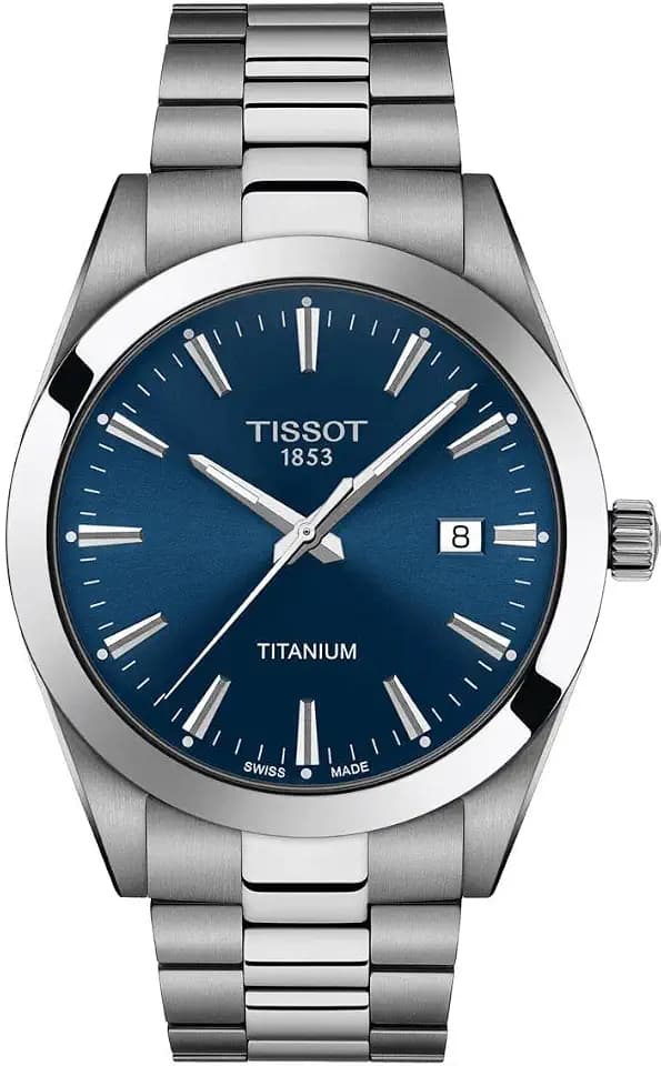 Tissot Gentleman, Swiss Quartz, 40mm, Blue Dial, Men’s Watch