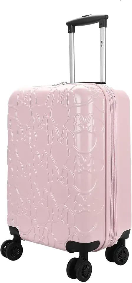 Bioworld Minnie Mouse Classic Minnie Ears Pink 20” Adult ABS Luggage