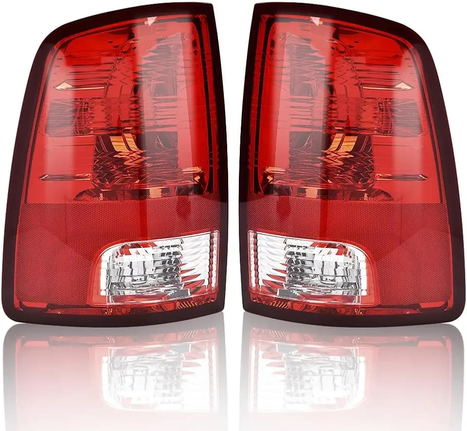 G-PLUS Tail Lights Assembly Compatible with Dodge Ram 1500 2009-2018