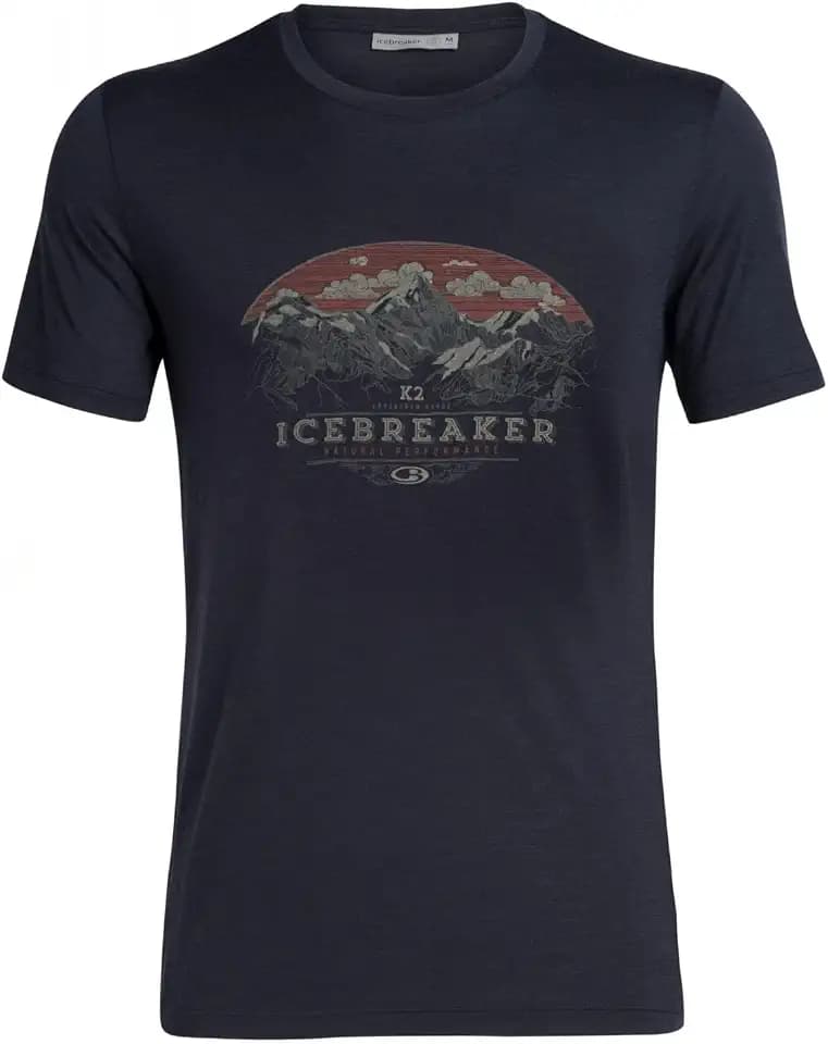 Icebreaker 150 Tech Lite Short Sleeve Crewe K2 Crest Men - Funktionsshirt