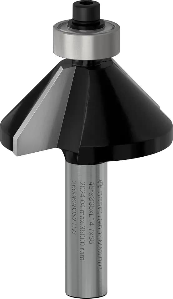 Bosch 1x PRO Fasefräser, W 45°, D 8