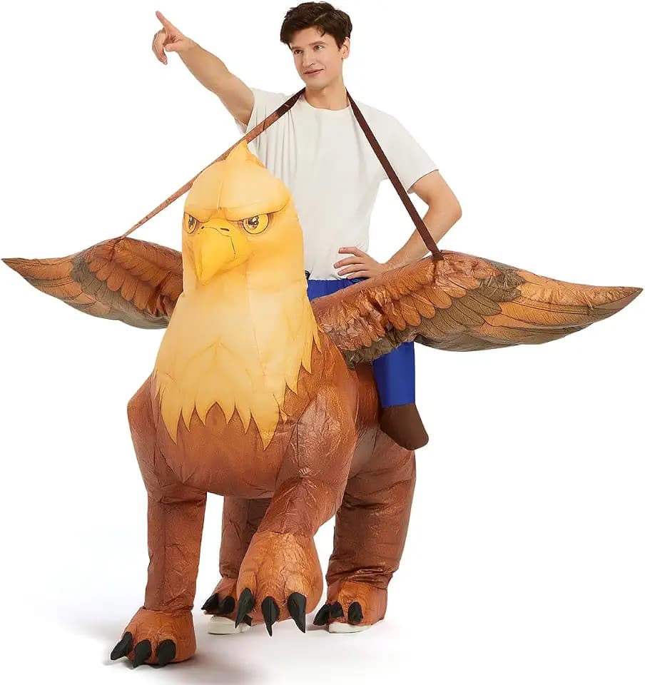 GOOSH Inflatable Griffin Costume for Adult Halloween Costume Women Man Funny Blow up Costume for Halloween Party Cosplay