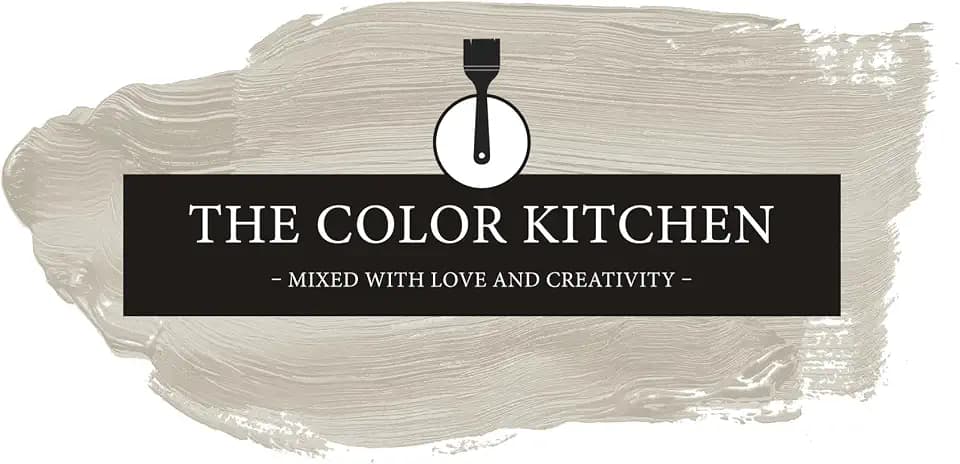 Livingwalls THE COLOR KITCHEN helle Wandfarbe - Malerfarbe für Wohnzimmer und Schlafzimmer - matte Innenfarbe in Taupe - 5l Deckfarbe in TCK1016