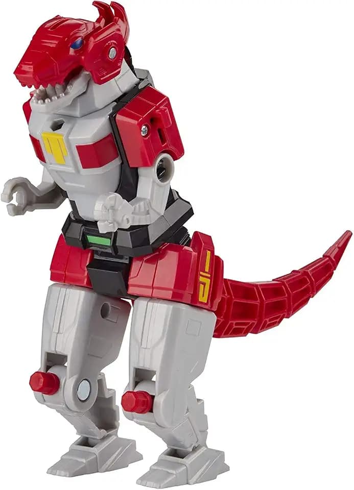 Power Rangers Mighty Morphin Tyrannosaurus Rex Dinozord Toy Red Ranger Zord Action Figure Part of Dino Megazord for Girls and Boys Ages 4 and Up