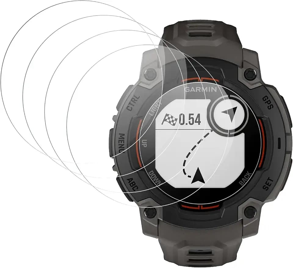 4 Pack Screen Protector Glass for Garmin Instinct E 45mm,Cristal Para
