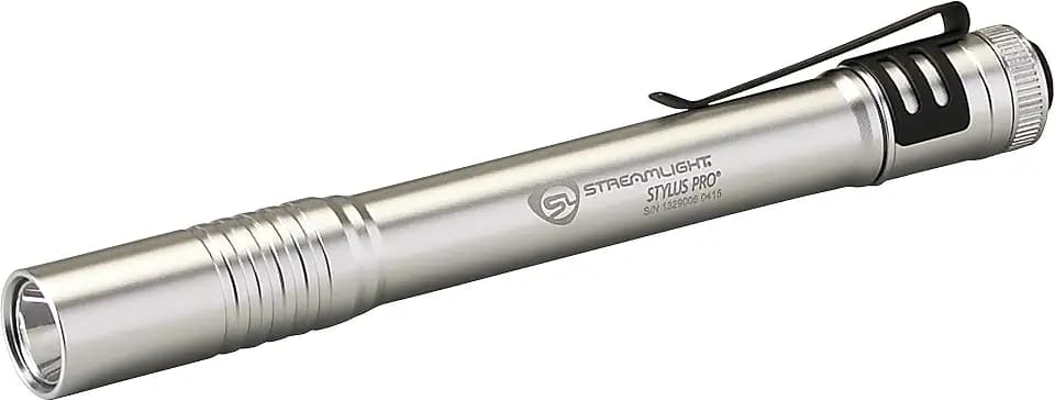 Streamlight 66121 Stylus Pro 100-Lumen White LED Penlight, White