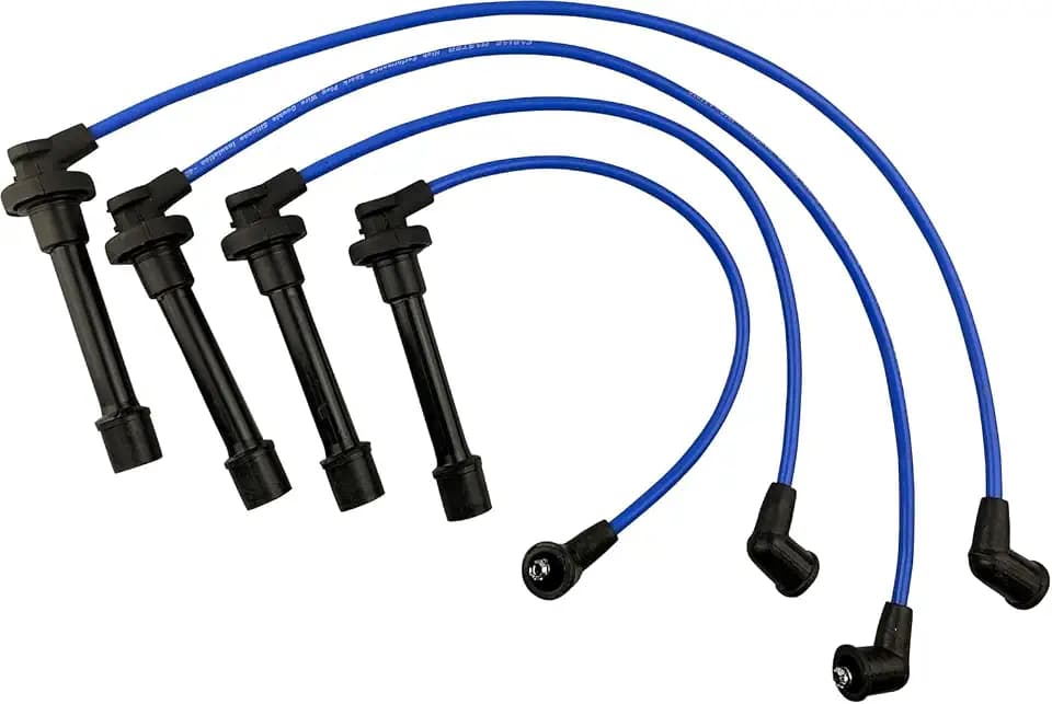 Cable Master Spark Plug Wire Set for Honda Accord 2.2L 2.3L Civic 1.6L Blue