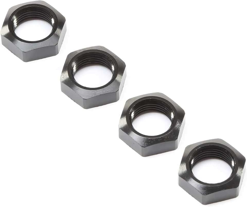 Losi Wheel Nut Black 4 Super Baja Rey LOS252078 Elec Car/Truck Replacement Parts
