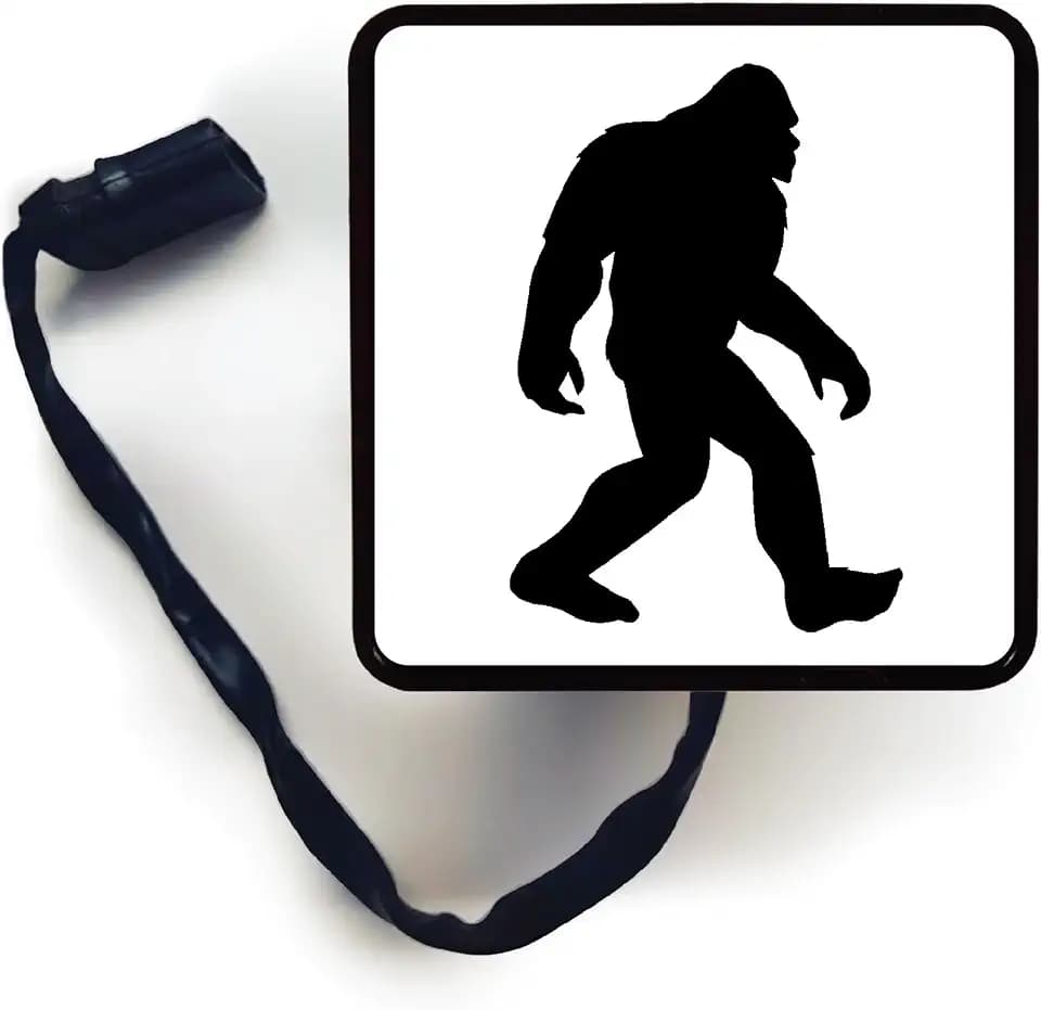 Sasquatch Bigfoot Custom Designed Trailer Receiver LED Brake Light for 2 x 2 inch Tow Hitch Car Truck Accessories