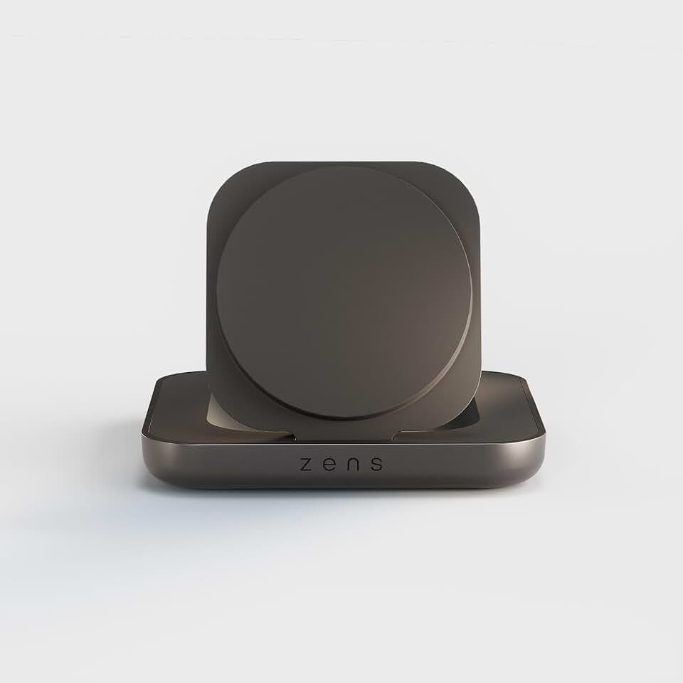 Zens 15W Magnetic Nightstand Wireless Charger (2026), Schwarz