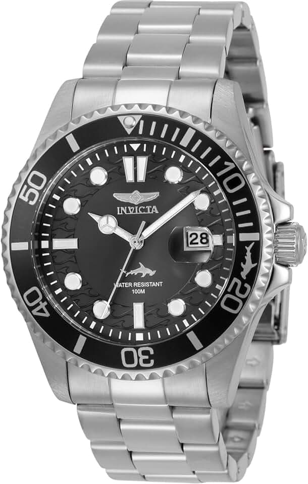 Invicta Pro Diver Edelstahl Herren Quarzuhrwerk - 43mm