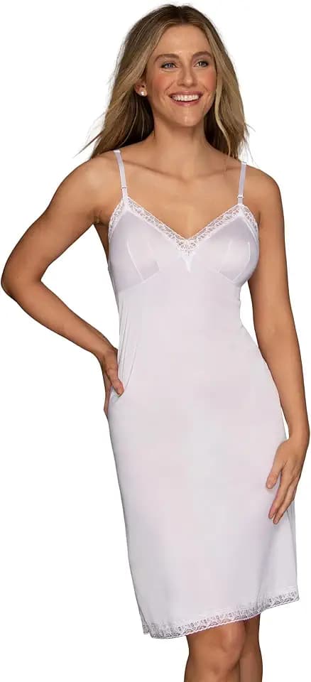 Vanity Fair Women's Anti-Static Nylon Full Slips for Under Dresses (S-5XL)