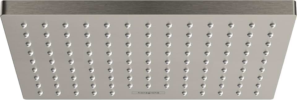 hansgrohe Vernis Blend 9-inch Rain Showerhead 1-Spray Full in Brushed Nickel, 2.5 GPM, 26281821