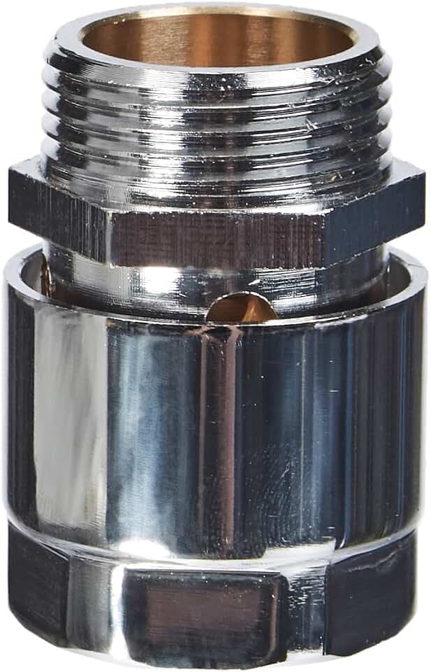 Cornat TEC306302 Durchlauf Rohrbelüfter 3/4 Zoll, chrom