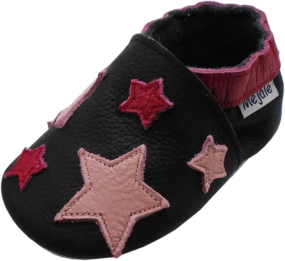 Mejale Leder Babyschuhe Lauflernschuhe Krabbelschuhe Kleinkind Kinderschuhe Hausschuhe