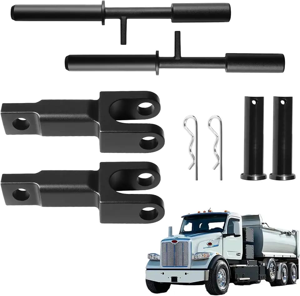 A20-6013 Rev A Single Tow Hooks w/Pull Pins&Tow Pin for Peterbilt&Kenworth