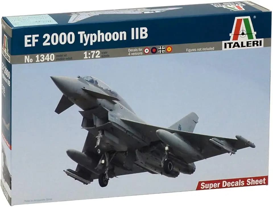 Italeri 510001340-1:72 EF 2000 Typhoon IIB