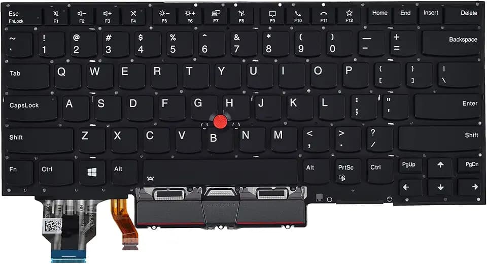 Replacement Keyboard for Lenovo ThinkPad X1 Carbon Gen 7th 2019 Gen 8th 2020, ThinkPad X1 Yoga Gen 4 Gen 5 2020 with Backlit US Layout