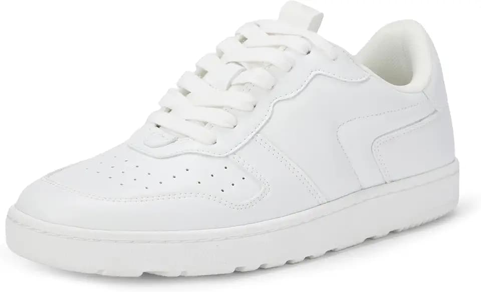 Amazon Essentials Women's Low Top Court Sneakers with Padded Collar
