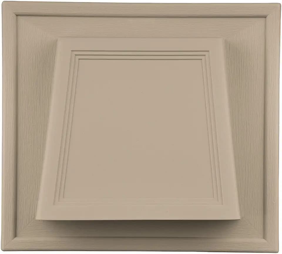 Builders Edge 140118774085 Insulated Siding 4" Hooded Vent 085, Clay