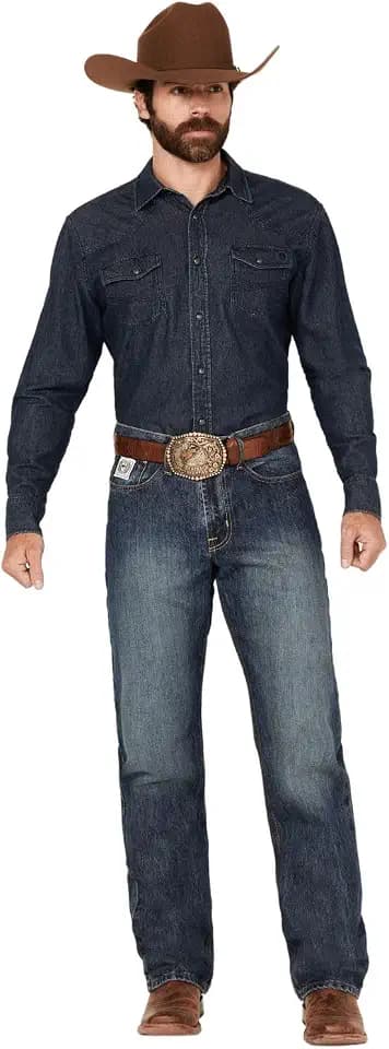 Cinch Men's White Label Relaxed Fit Jean