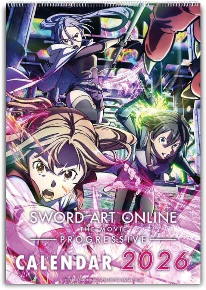 Wandkalender - Sword Art Online the Movie - Progressive - 2026