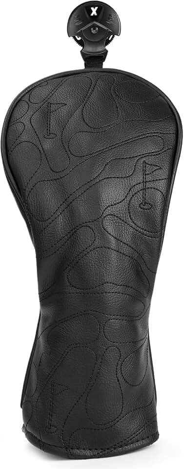 Golf Headcovers Leather Golf Club Covers 4pcs & 1pcs Golf Gifts