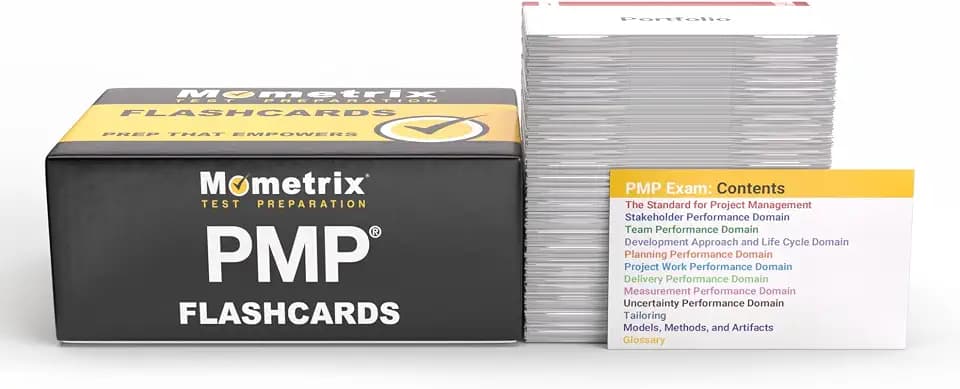 PMP Exam Prep 2026-2027: Project Management Study Cards for the PMBOK 7th Edition [Full Color Cards]