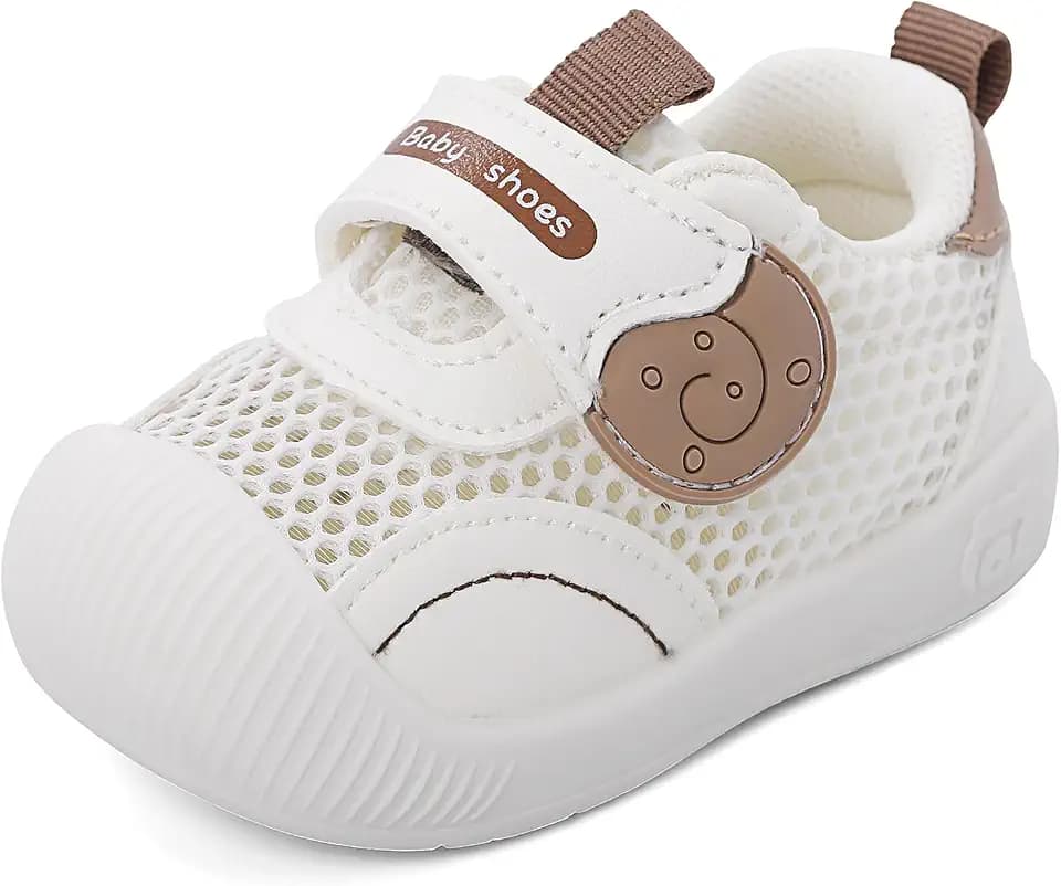 MK MATT KEELY Baby Sommer Schuhe Junge Mädchen Lauflernschuhe Kinderschuhe Weiche Sohle rutschfeste Atmungsaktiv Leichte Turnschuhe