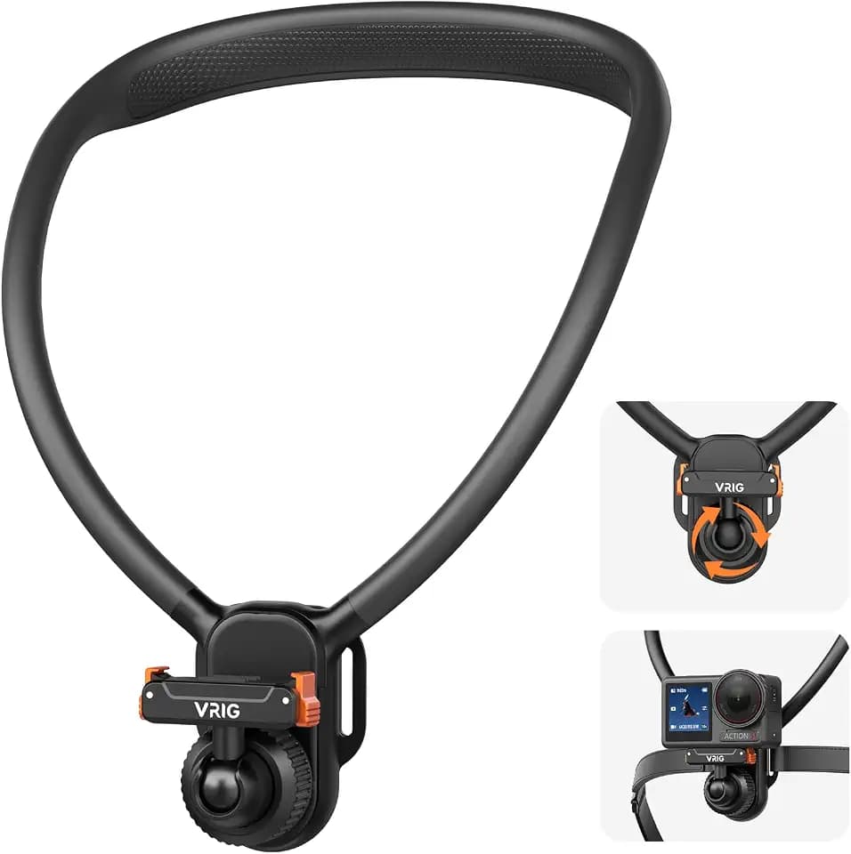VRIG Schnellverschluss Halshalterung für DJI Osmo Action 6/5 Pro/4/Nano/360