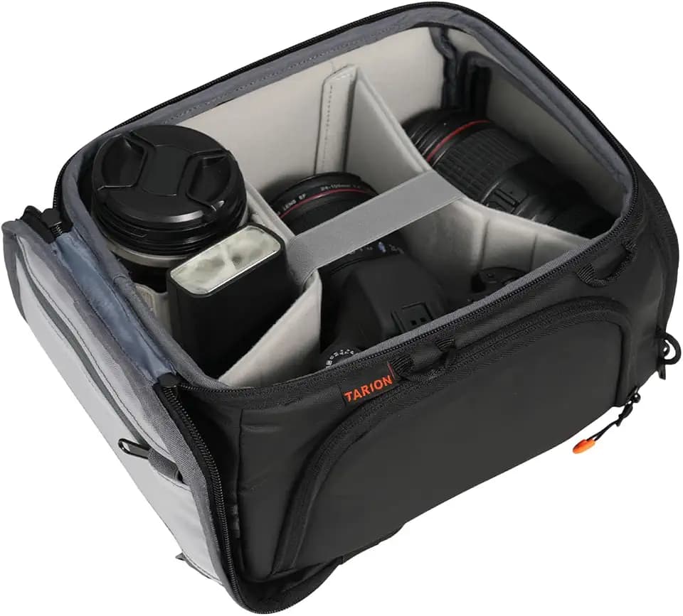 TARION Protective Camera Insert Bag Quick Access DSLR Inner Case Organizer