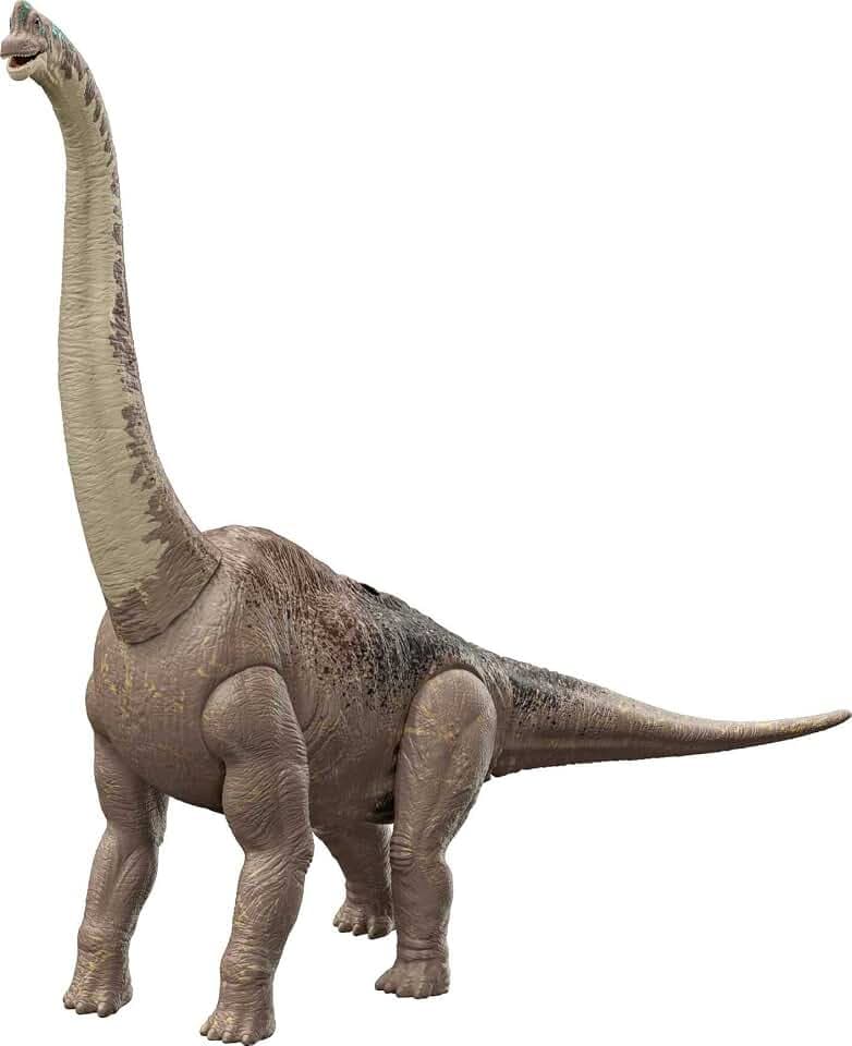 Jurassic World HFK04 - Ein neues Zeitalter Brachiosaurus Dinosaurier-Actionfigur, 81 cm, Spielzeuggeschenk, physischer und digitaler Spielspaß