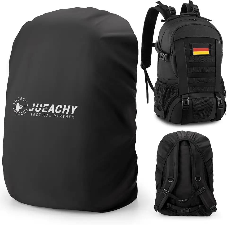 Jueachy Rucksack Herren 30L Militär Rucksack Molle System Wanderrucksack