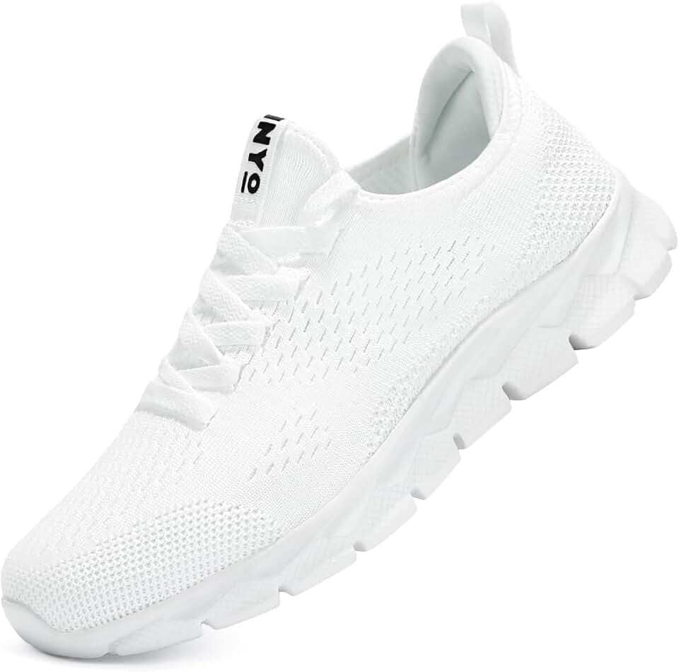 Womens Trainers Running Shoes Jogging Fitness Sneakers Lightweight Breathable Walking Gym Sports Casual Trainers Tennis Shoes
