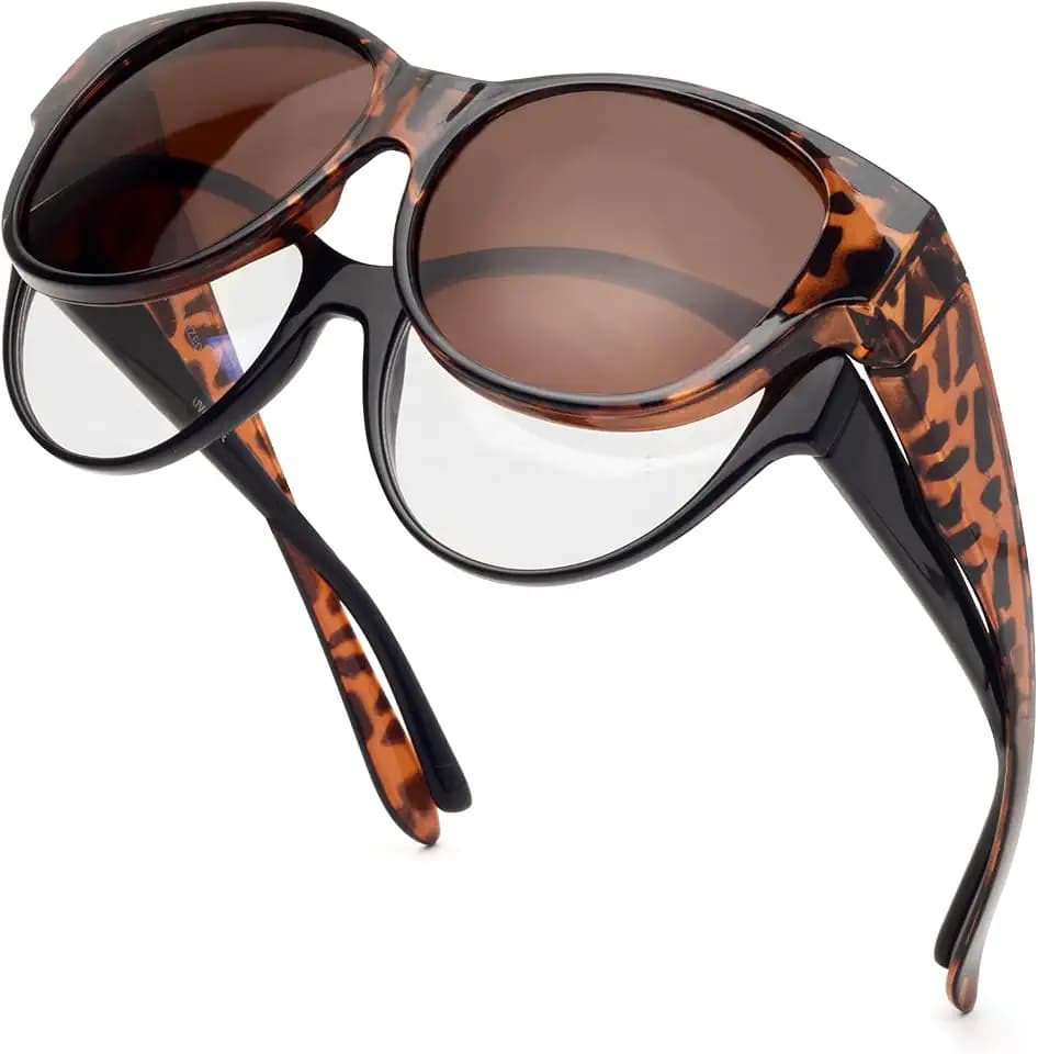 Face Shadow Polarisiert Überzieh Sonnenbrille über Normale Brille UV400