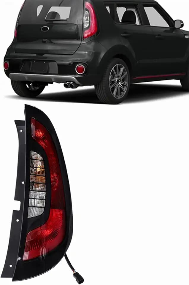 LABLT 1 Pcs Tail Light Replacement for Soul 2014 2015 2016 2017 2018 2019 Passenger Side RH Replacement for 92402B2010