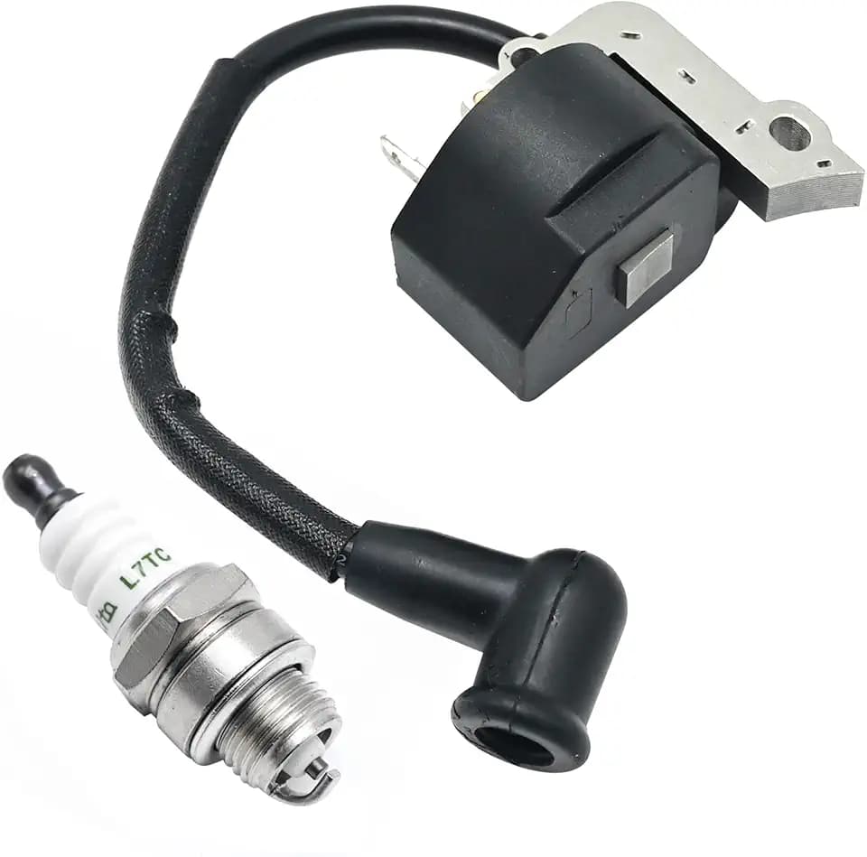 4140 400 1308 Ignition Coil Replacement for Stihl FS38 FS45 FS45C FS45L FS46 FS46C FS55 FS55C FS55R FS55RC FS55T Trimmer KM55 KM55C KM55R KM55RC FC55 FC55Z, 4140-400-1308 41404001308
