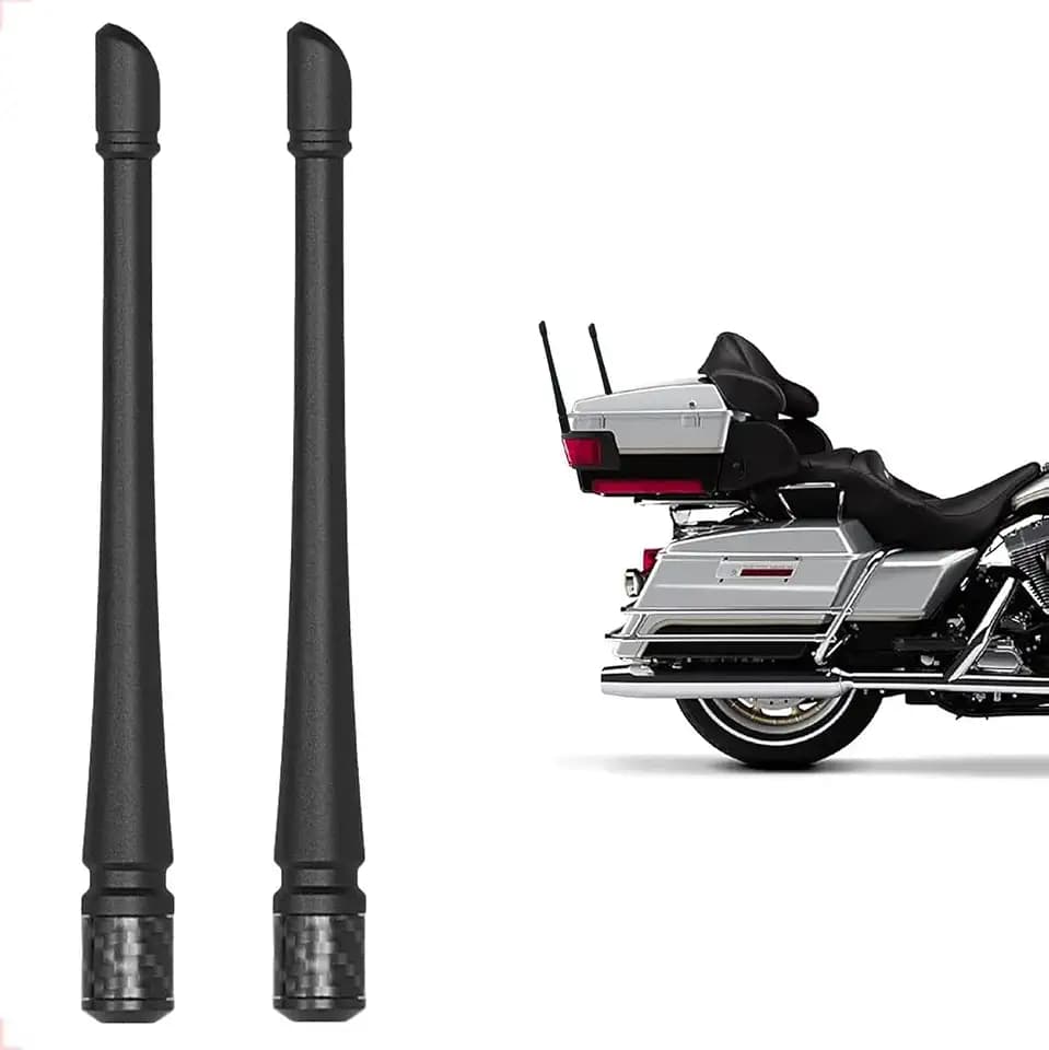 7" Motorcycle Antenna for Harley Davidson 1989+(2-Pack)