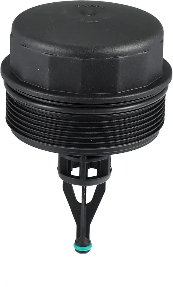 X AUTOHAUX Black Oil Filter Cap Cover A6421800038 Replacement for Mercedes-Benz for R350 ML350 R320 GL350 E320 S350 GL320