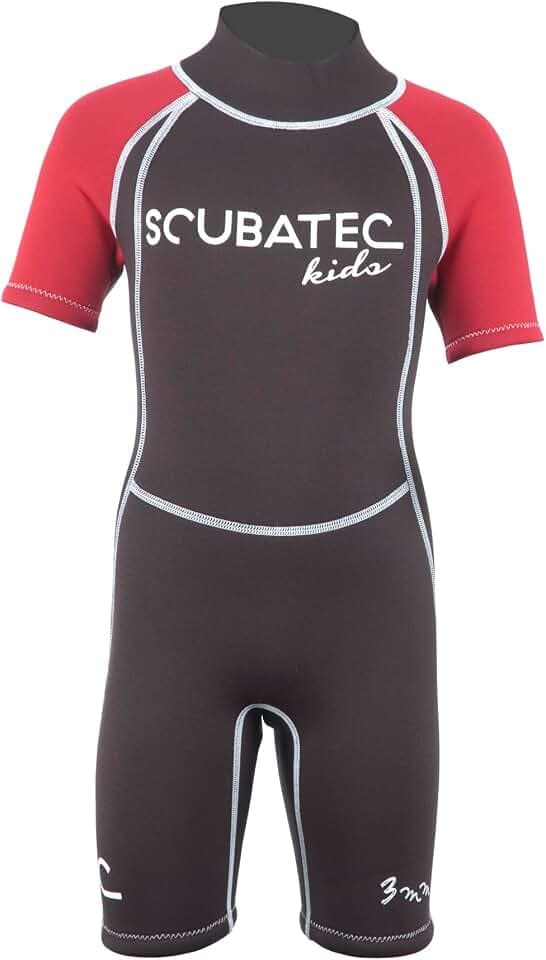 Neoprenanzug Kinder Shorty 3 mm – Schwimmanzug für Jungen & Mädchen | Thermo-UV-Schutz & Flexibles Neopren | Ideal für Tauchen, Schnorcheln, Surfen & Wassersport