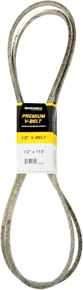 MAXPOWER Keilriemen 347556, Kevlar verstärkt, 1/2'' x 113'' - 4L1130 - Aussenlänge L(a) 2850 mm.