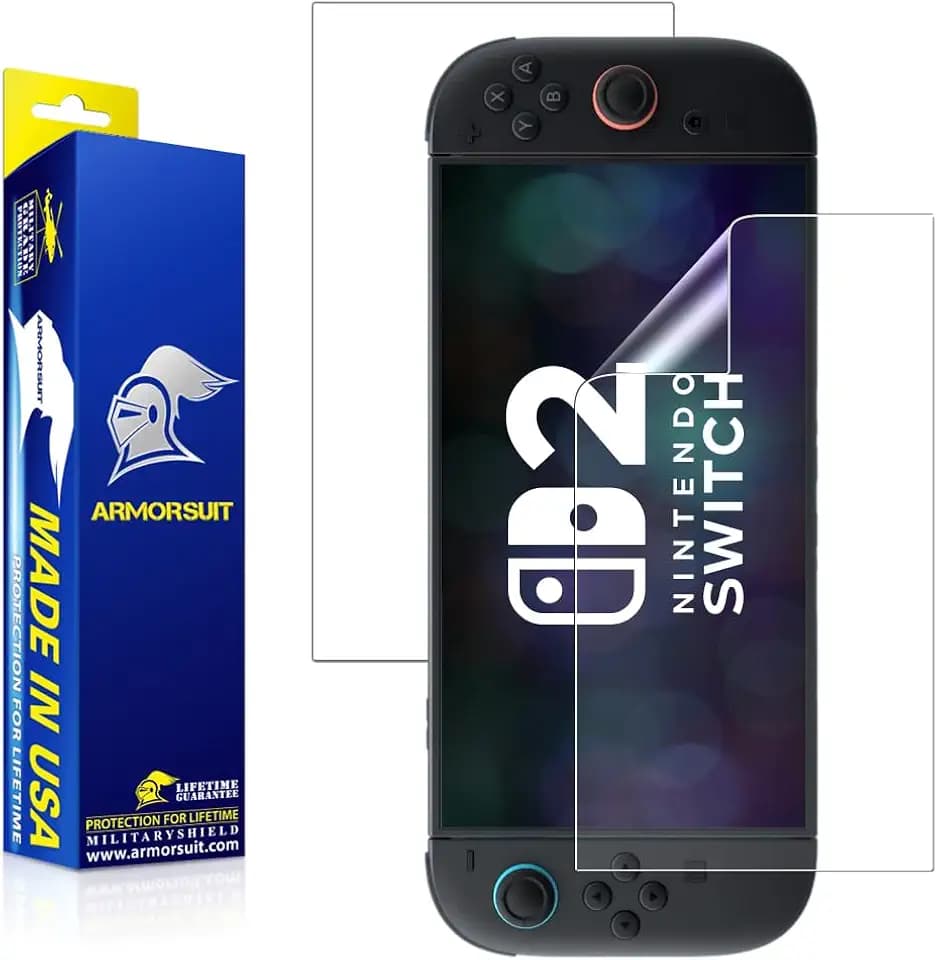 ArmorSuit 2 Pack Paper-Feel Screen Protector for Nintendo Switch 2 (2025) Inch MilitaryShield Anti-Glare Matte Film - Made in USA