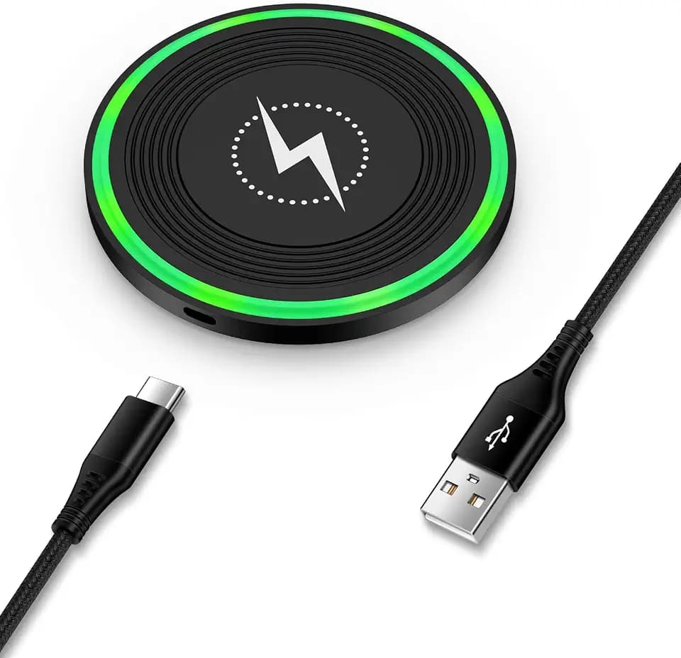 15W Wireless Charger für Samsung Induktive Ladestation Kabelloses Ladegerät