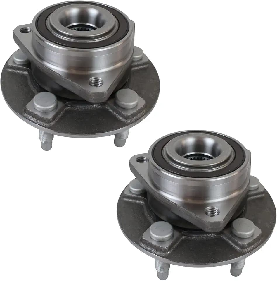 PAROD 513282 Set of 2 Front/Rear Wheel Bearing & Hub Assembly Compatible with 2008-2019 Cadillac CTS, 2010-2015 Chevy Camaro, 2018-2019 Chevy Impala 5Lugs w/Encoder ABS