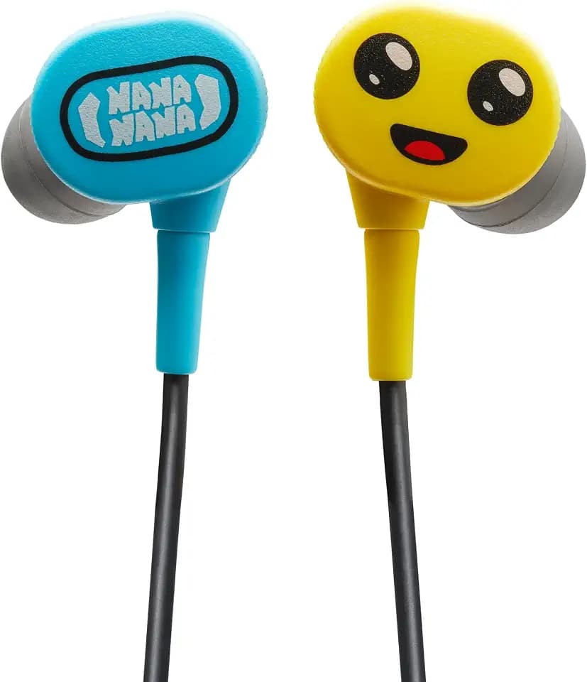 PowerA Wired Earbuds for Nintendo Switch – Fortnite Peely, 3.5 mm, Wired, Officially Licensed, Bonus Virtual Item and Matching Peely Drawstring Bag Included