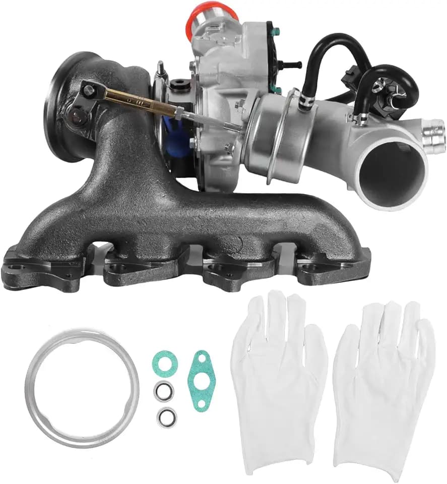 55565353 Turbo Turbocharger w/Gasket Kit Fits for Buick Encore 13-21, Chevy Cruze 11-19/ Cruze Limited 2016/ Sonic 12-20/ Trax 13-21 1.4L l4 Turbo A14NET Engine OE 55565354 GT1446MZGL