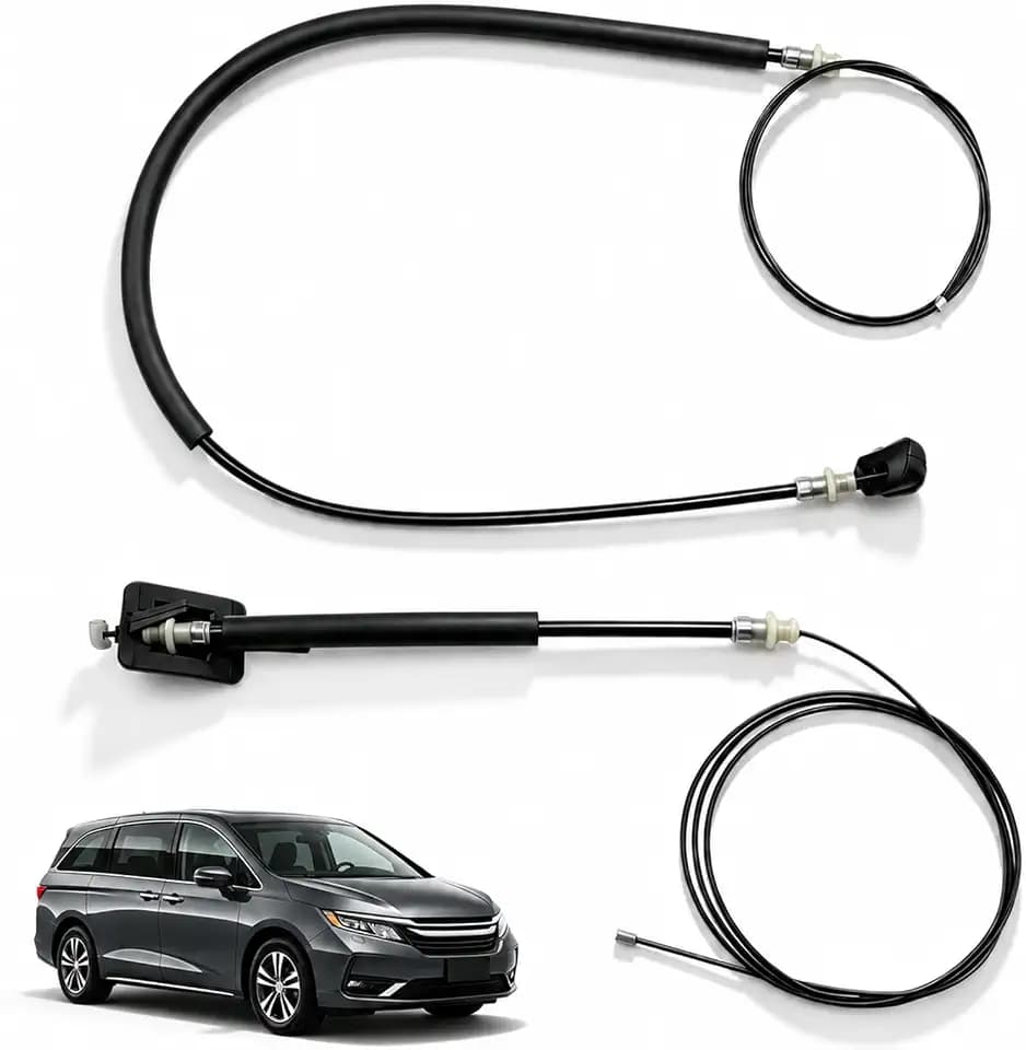 EVRBUL Left & Right Side Power Sliding Door Cable Kit Compatible with Honda Odyssey 2011 2012 2013 2014 2015 2016 2017 2018 2019 2020 Replace# 72546-TK8-A01