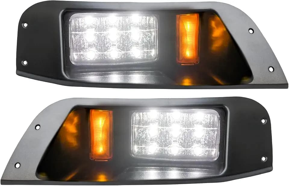Golf Cart Head Light Compatible with EZGO TXT LED Light 1996-2013